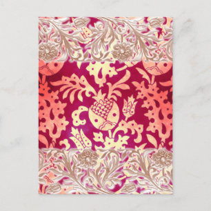 Carte Postale Arabesque victorien, POMEGRANATE NOUVEAU