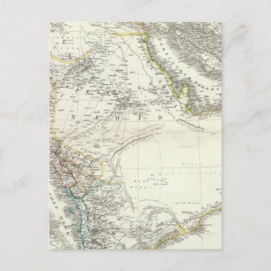 Carte Postale Arabien - Péninsule arabique