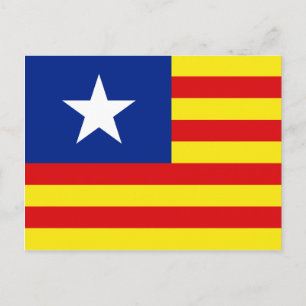 Carte Postale Aragon, drapeau de la Corée du Sud