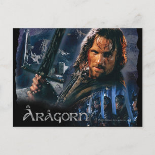 Carte Postale Aragorn Avec Armée
