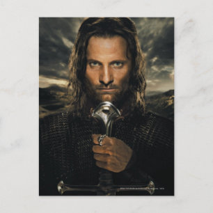 Carte Postale Aragorn épée vers le bas