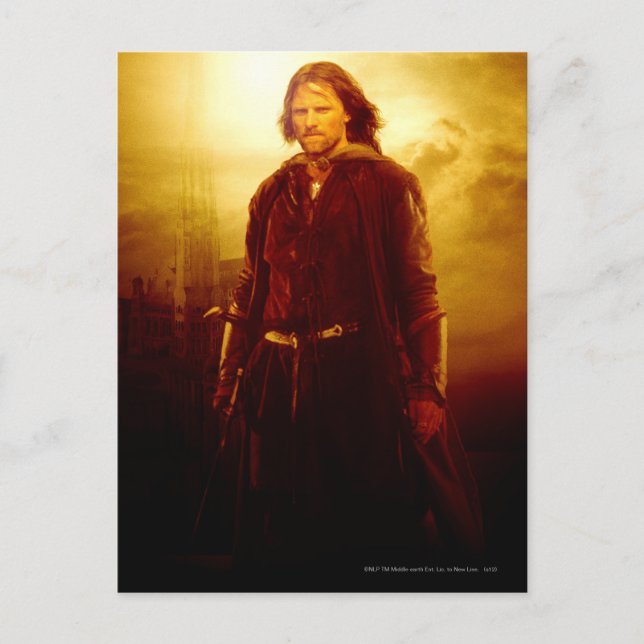 Carte Postale Aragorn Glowing (Devant)