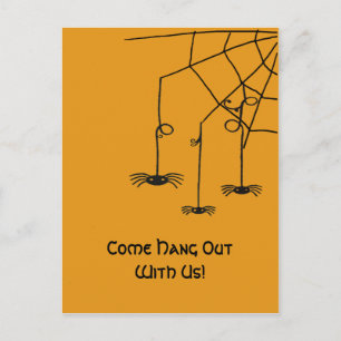 Carte Postale Araignées déplaisantes