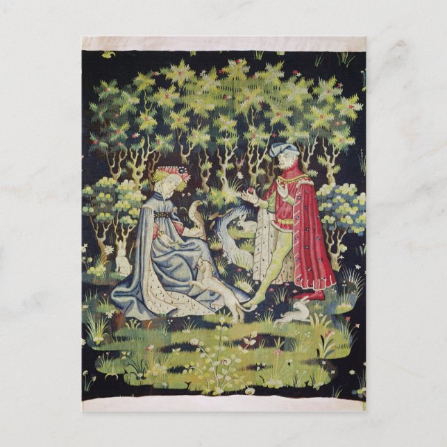 Carte Postale Aras Tapestry, Offre du Coeur (Devant)