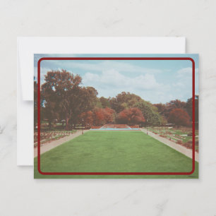 Carte postale Arboretum vintage
