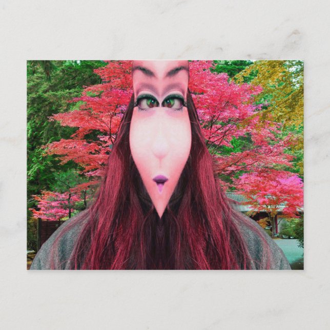 Carte Postale Arbre (Devant)