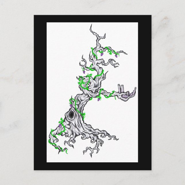 Carte Postale arbre 303 (Devant)