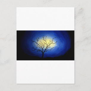 Carte Postale Arbre Abstrait - Art Moderne