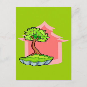 Carte Postale Arbre bonsaï