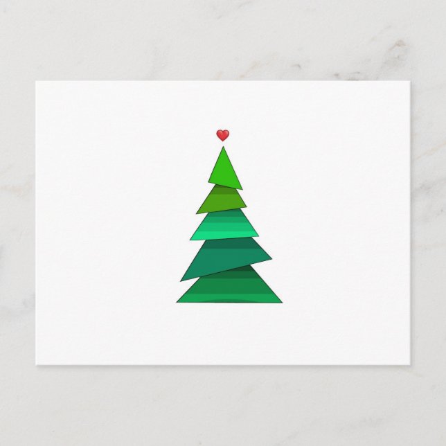 Carte Postale Arbre cardiaque (Devant)