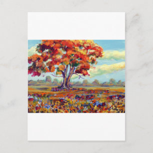Carte Postale Arbre d'automne