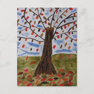 Carte Postale Arbre d'automne