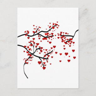 Carte Postale Arbre de cœur