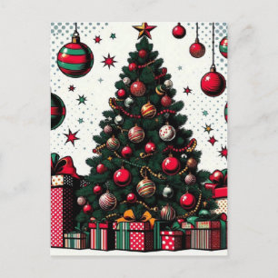 Carte Postale Arbre de Noël