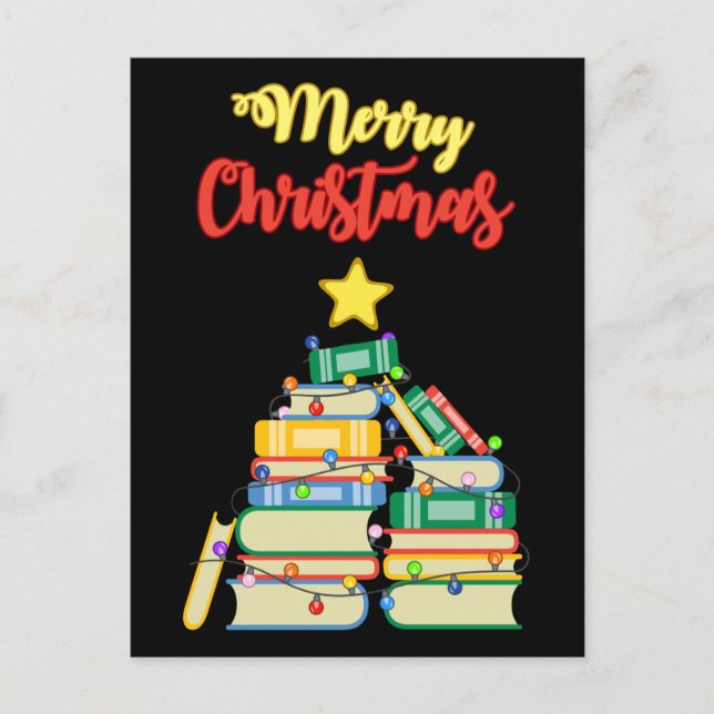 Carte Postale Arbre de Noël II (Devant)