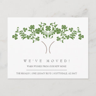 Carte Postale Arbre de pays Nouvelle maison Faire-part mobile