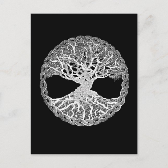 Carte Postale Arbre de vie Cercle de vie (Devant)