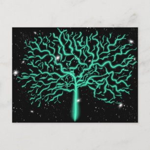 Carte Postale Arbre de Vie et Culte des Étoiles Art 6 janv. 2018