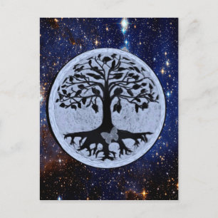 Carte Postale Arbre de vie étoile