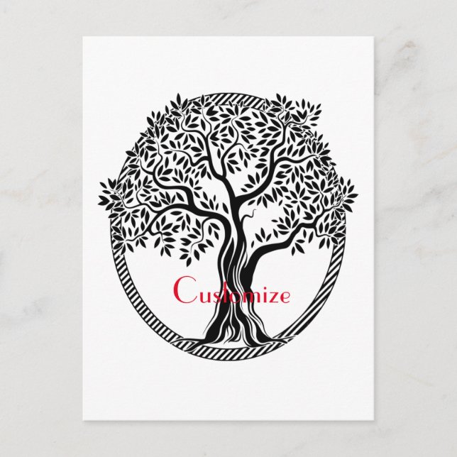 Carte Postale Arbre de vie Thunder_Cove (Devant)