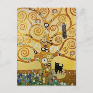 Carte Postale Arbre d'or de la vie Art – Art nouveau Klimt