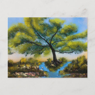Carte Postale Arbre fluvial