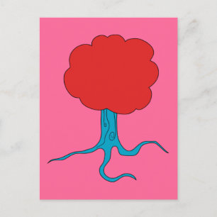 Carte Postale Arbre funky