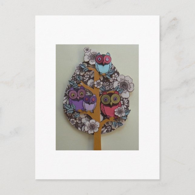 Carte Postale arbre généalogique (Devant)