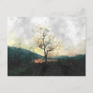 Carte Postale Arbre solitaire