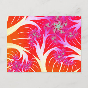 Carte Postale Arbres fractaux