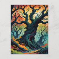 Arbres mystiques Abstraits