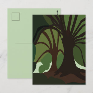 Carte Postale Arbres Nature Botanique