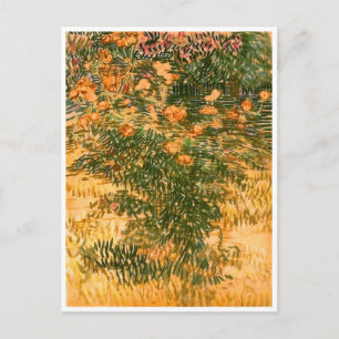 Carte Postale Arbustes à fleurs, Vincent van Gogh