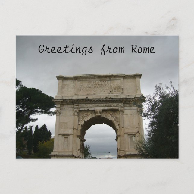 Carte Postale arc (Devant)