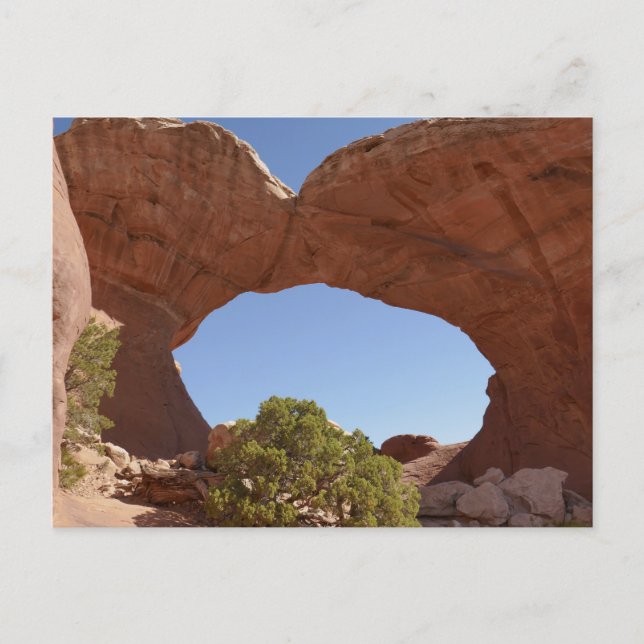 Carte Postale Arc brisé du parc national des Arches (Devant)