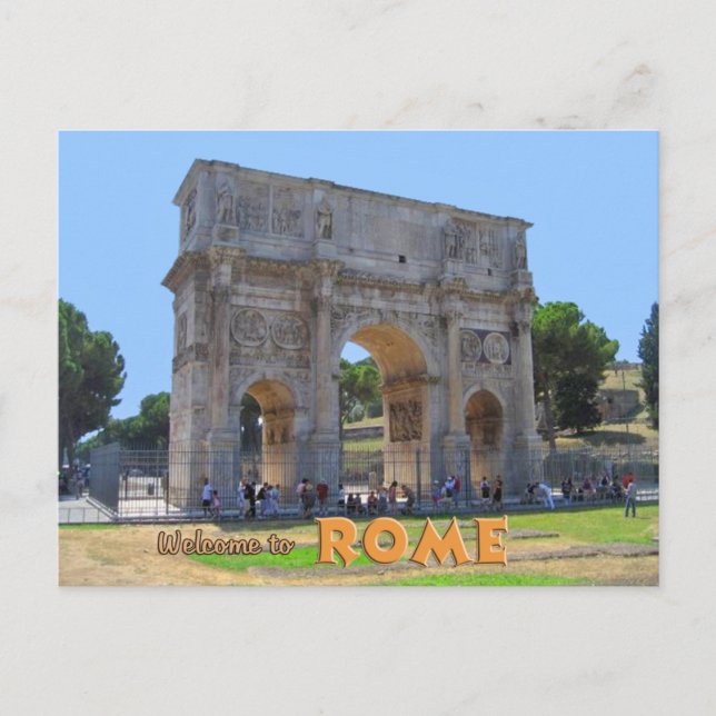 Carte Postale Arc de Constantin Rome (Devant)