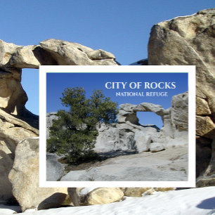 Carte Postale Arc de la fenêtre, City of Rocks National Refuge,