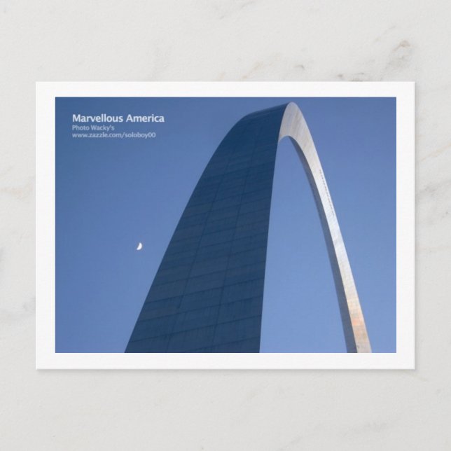 Carte Postale Arc de la porte de St. Louis (Devant)