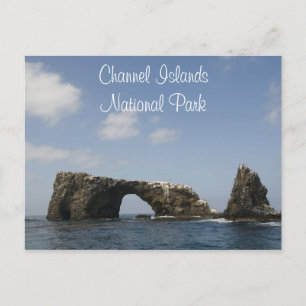 Carte Postale Arc de l'île d'Anacapa, Parc national des îles Ang