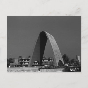 Carte Postale Arc de l'inconnu soldat Irak Bagdad vintage