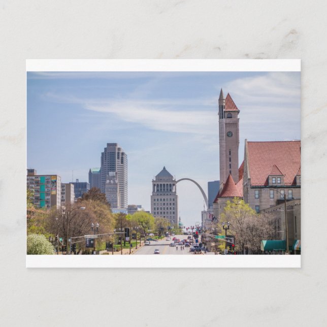 Carte Postale Arc de Saint-Louis Missouri (Devant)