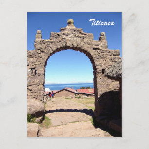 Carte Postale arc de taquile