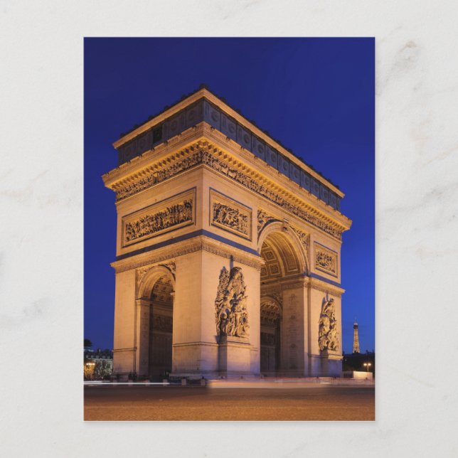 Carte Postale arc de triomphe (Devant)