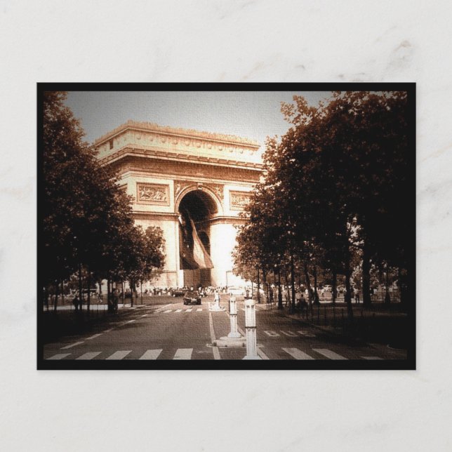 Carte Postale Arc de triomphe 2 (Devant)