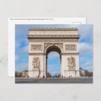 Arc de Triomphe à Paris, France