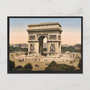 Carte Postale Arc de Triomphe, de l'Etoile, Paris, France