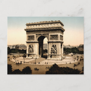 Carte Postale Arc de Triomphe de l'Étoile Paris France