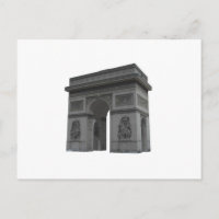 Arc de Triomphe : modèle 3D :