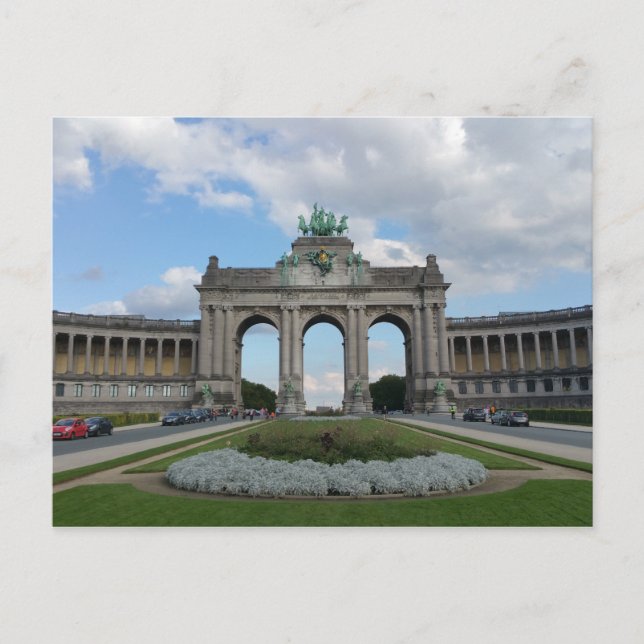 Carte Postale Arc de Triomphe, Parc du Jubilé, Bruxelles, Belgiq (Devant)