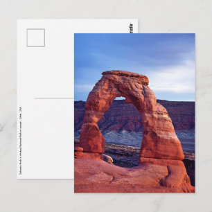 Carte Postale Arc délicat dans le parc national des Arches - Uta